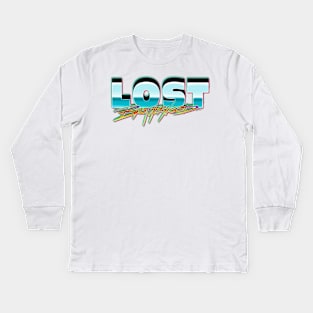 The Lost Brotherhood Collection - Titles Kids Long Sleeve T-Shirt